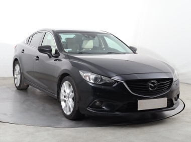 Mazda 6 III , Salon Polska, Automat, Skóra, Navi, Xenon, Bi-Xenon,-1