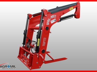 Ładowacz czołowy TUR-4 udźwig 1500kg euroramka MF6260, 6270, JD 6610 itp.-1