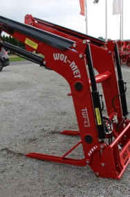 Ładowacz czołowy TUR-4 udźwig 1500kg euroramka MF6260, 6270, JD 6610 itp.-2