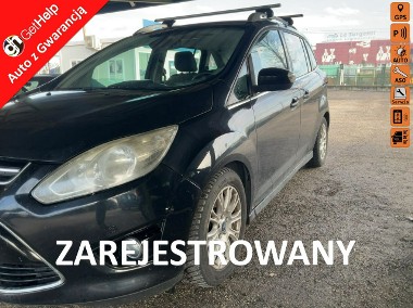 Ford C-MAX II Grand, 7 miejsc, czujniki, podgrzew szyba czołowa, isofix, nawigacja-1
