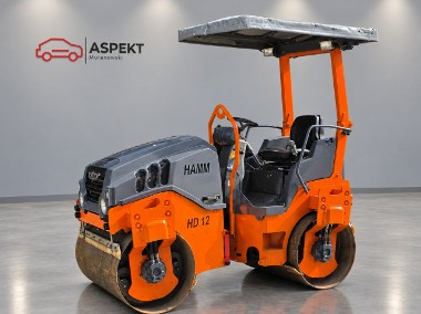maszyna drogowa walec Walec HAMM HD12 VV / 2015 / 2695kg / Kubota / Gotowy do pracy-1