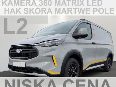 Ford Transit Transit Custom 150KM L2 Trail Matrix LED Super Cena Od ręki Hak Skóra-1