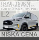 Ford Transit Transit Custom 150KM L2 Trail Matrix LED Super Cena Od ręki Hak Skóra