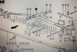 Korpus osi kierującej Claas Mega 370-340 Nr katalogowy 000 637 841 0
