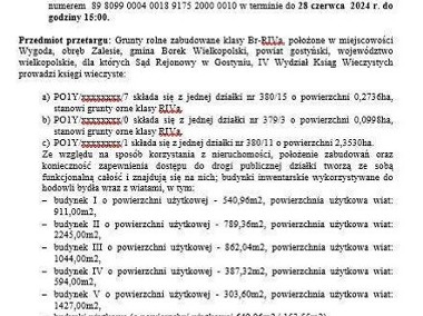 Działka, sprzedaż, 27264.00, Wygoda, Borek Wielkopolski (gm.),Gostyński (pow.)-1