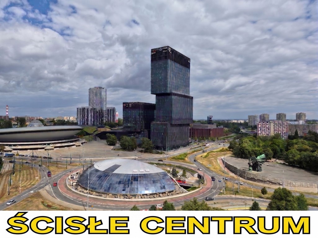 Mieszkanie na wynajem, 48 m² Katowice, Aleja Wojciecha Korfantego