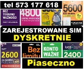 Polskie zarejestrowane karty SIM sprawne startery prepaid do telefonu Piaseczno