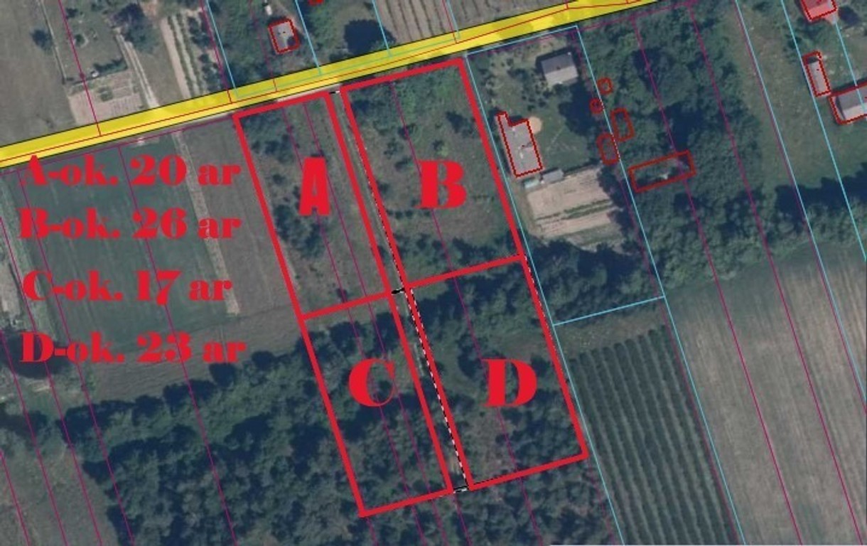 Działka budowlana ok.20 ar Gołąb g. Michów, lubartowski