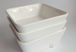 Naczynie ceramiczne żaroodporne kwadratowe do pieczenia. Produkt POLSKI
