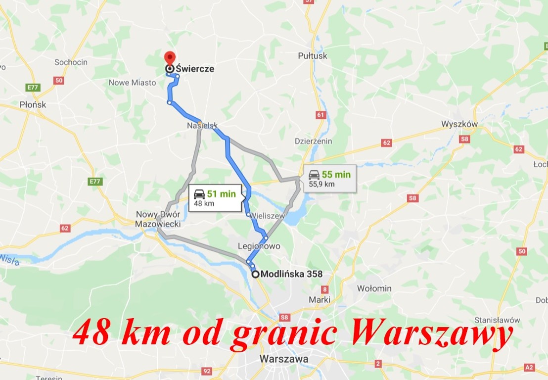 Działka na sprzedaż, 2990 m², Świercze Klukówek – pohled 3