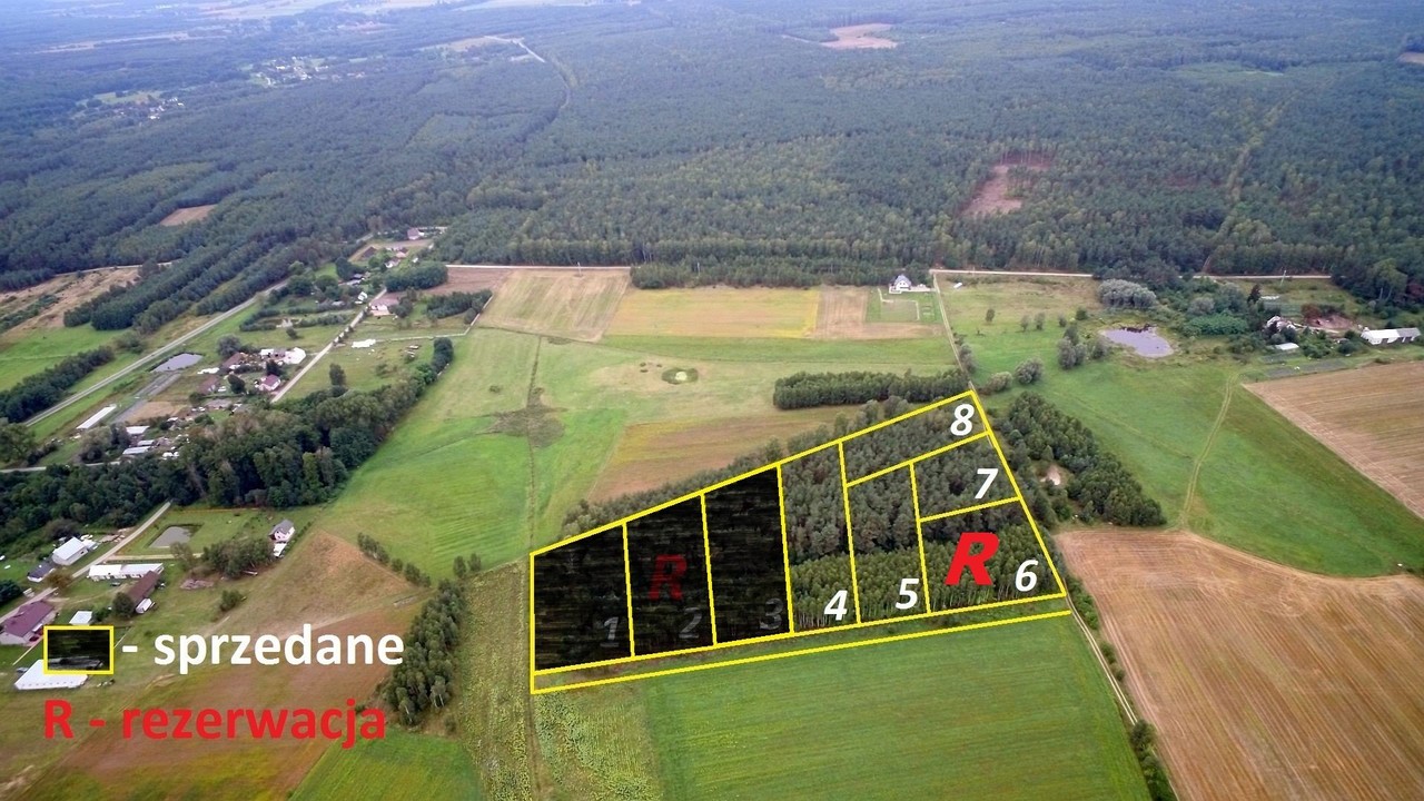 Działka na sprzedaż, 2990 m², Świercze Klukówek – pohled 4