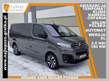 Citroen Jumpy Gwarancja, XL LONG, Automat, Salon Polska, klima, nawigacja, tempoma-1