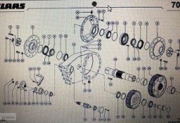 CLAAS 00 0764 135 0/00 0764 134 0/Claas napęd gąsienicy/Claas Lexion 580 560-540 570