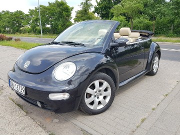 Volkswagen New Beetle 1,9 TDI Cabrio Skóry Zadbany Zarejestrowany