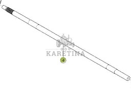 Claas Lexion 8600 8700 8800 Wałek Podajnika Zbożowego 0026939450 00 2693 945 0