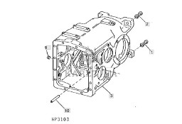 John Deere CTS 9600 - skrzynia biegów AH140410