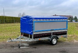 Inna Przyczepa serwisowa 750 kg z plandeką i uchylnymi bokami