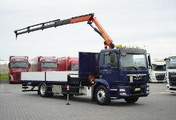 MAN 18. TGM / 18.250 / ACC / E 6 / SKRZYNIOWY + HDS / PALFINGER PK 12002 / WYSIĘG