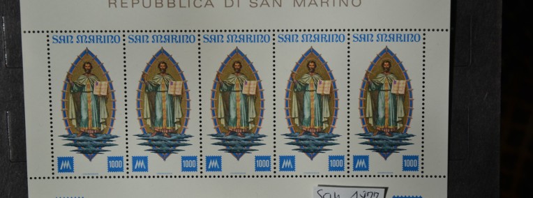 San Marino ** 100. Lecie znaczka-1