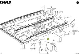 Claas Dominator 98 - podłoga transportowa 0006622420