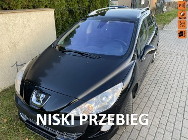 Peugeot 308 I Benzyna, klimatronik, 9 airbag, światła dzienne, hak, 7 miejsc-1