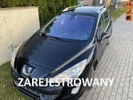 Peugeot 308 I Benzyna, klimatronik, 9 airbag, światła dzienne, hak, 7 miejsc