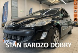 Peugeot 308 I Benzyna, klimatronik, 9 airbag, światła dzienne, hak, 7 miejsc