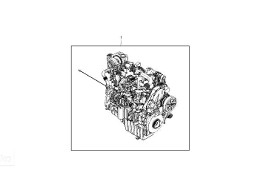 John Deere 9470RX - Silnik wysokoprężny SZ10183 (Silnik)
