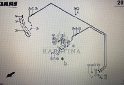 00 0752 866 3/00 0752 865 3/Claas Lexion ramię łoźyskujące/Lexion 580 480 470