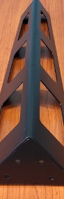 Noga do stolika kawowego metal czarne 42cm-4