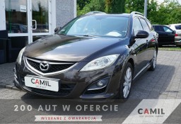 Mazda 6 II zarejestrowany, ubezpieczony, skóra, polski salon