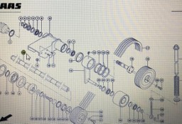 CLAAS 00 0936 226 0/ CLAAS Corto wałek podajnika zboźowego