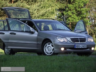 Mercedes-Benz Klasa C W203 skóra OKAZJA SERWIS SERWIS!nawigacja jeden właśćiciel-1