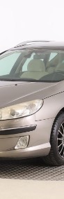 Peugeot 407 , Salon Polska, GAZ, Klimatronic,ALU, El. szyby-3