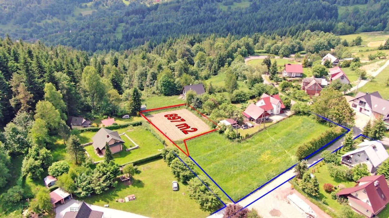 Widokowa działka budowlana w Beskidzie Żywieckim - Widok 6