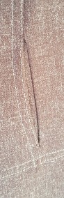 Brązowy garnitur damski 40 L garsonka spodium marynarka żakiet spodnie eleganc-3