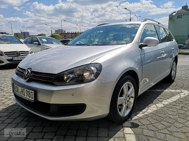 Volkswagen Golf VI 1.6TDI Variant II Wł RzeczPrzebieg 2xKoła Bezwyp-1