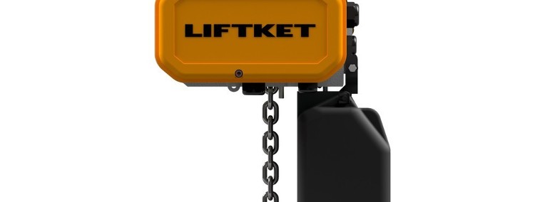 Elektryczna wciągarka łańcuchowa LIFTKET z ręcznym wózkiem jezdnym 250kg-1
