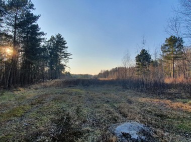 piękna otulona lasem z warunkami zabudowy-1