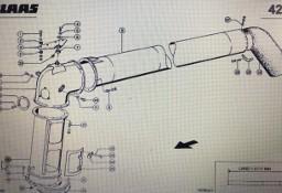 CLAAS 00 0748 697 3/Claas rura pionowa/Claas Lexion 580 410-405 480 430-410 530-510 600