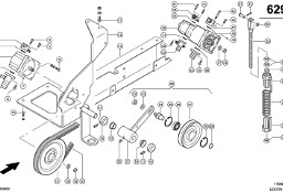 Claas Lexion 600 PODWÓJNA POMPA 0007717170 (Napęd pompy hydraulicznej)