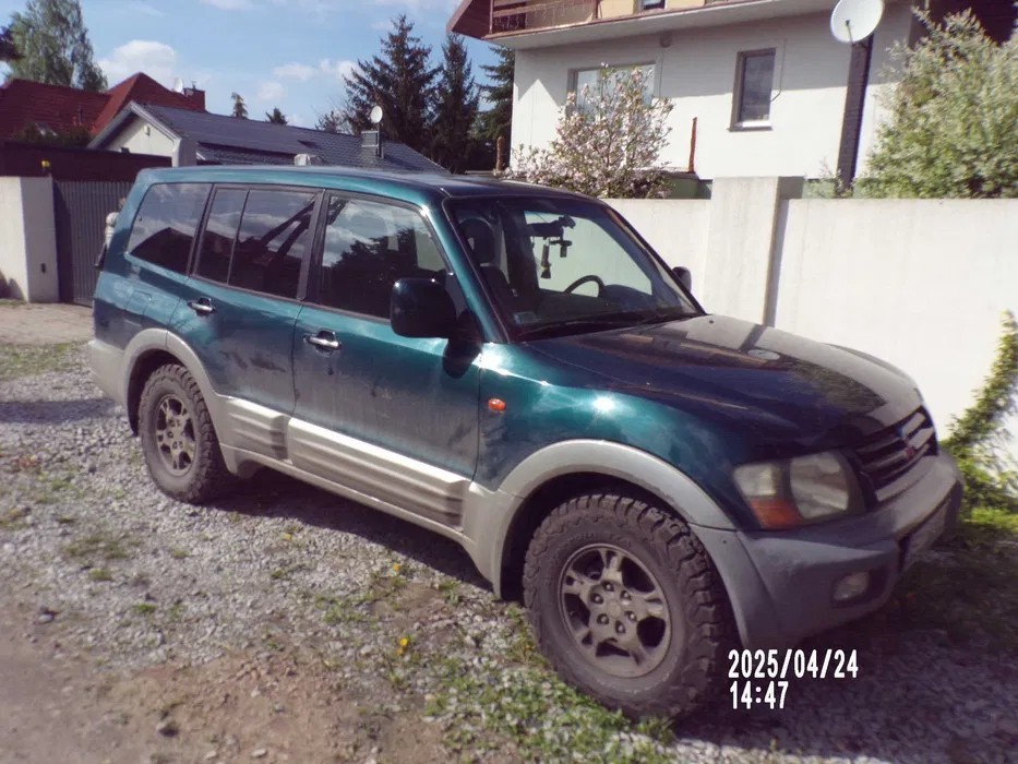 Mitsubishi Pajero III Mitsubishi Pajero 2002 zielony metalic
