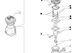 New Holland T6010 Case - Wał korbowy 84164367