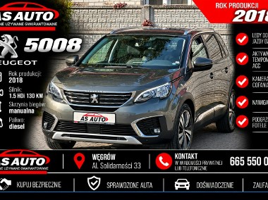 Peugeot 5008 II 1,5HDi 130KM Allure/7Foteli/Navi/Ledy/Tempomat/Virtual/Hak/Serwis-1