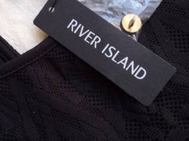 (XXS/32) RIVER ISLAND/ Długa, ołówkowa, koronkowa sukienka plażowa/ NOWA-1