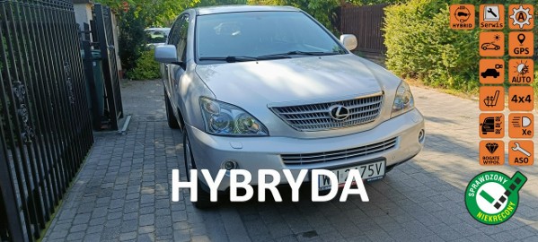 Lexus RX III 400h ,Président. 4x4 ,hybryda,skóra ,szyberdach,bezwypadkowy