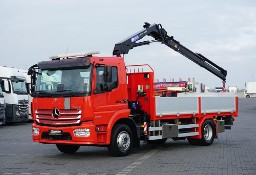 Mercedes-Benz Atego 1223 ACC / SKRZYNIOWY + HDS + WINDA / HMF 910 K WYSIEG 11 M