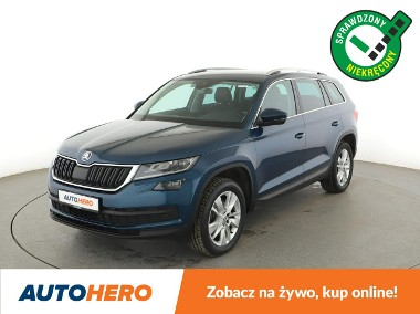 Skoda Kodiaq 4x4 DSG full LED skóra el. sterowane i grzane fotele z pamięcią czuj-1