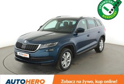 Skoda Kodiaq 4x4 DSG full LED skóra el. sterowane i grzane fotele z pamięcią czuj