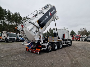 Scania KOKS MultiVac ciśnieniowy z 2 pompami ssącymi WUKO asenizacyjny separator bentonit odpady czyszczenie kanalizacja-1